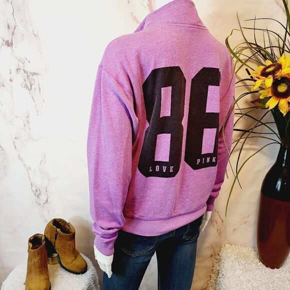 Pink Victoria's Secret purple lavender pullover sweatshirt - Picture 5 of 7